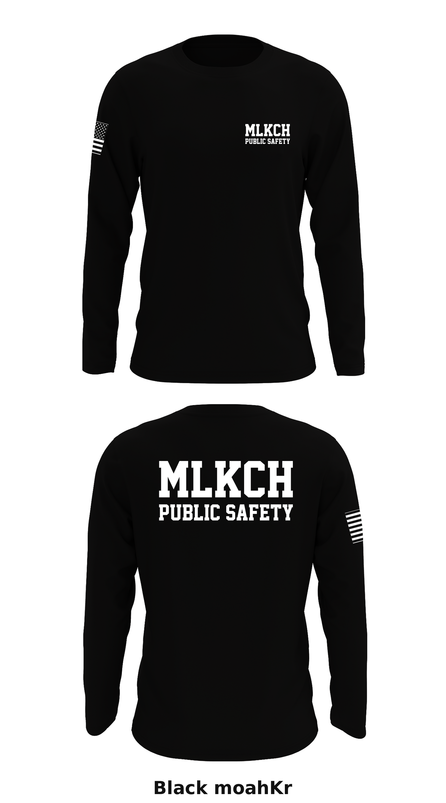 MLKCH Public Safety  Store 1 Core Men's LS Performance Tee - moahKr