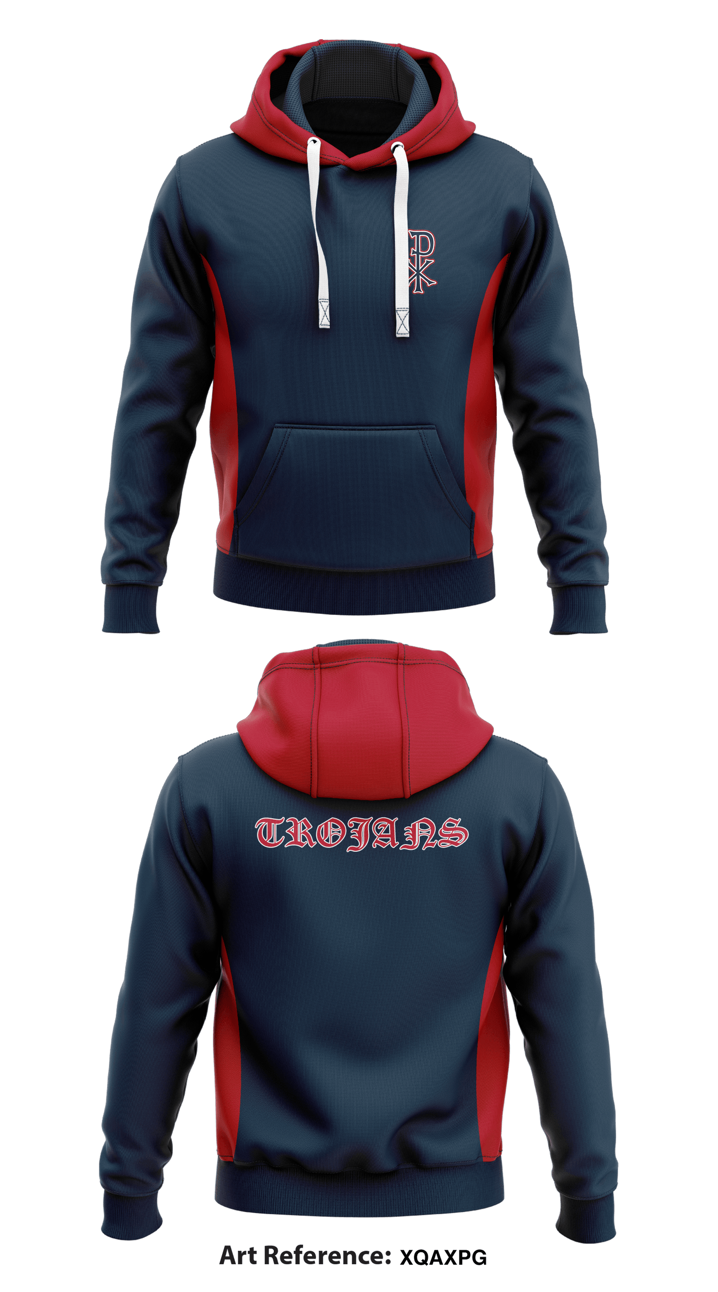 Trojans Store 2  Core Men's Hooded Performance Sweatshirt - xqAXPG