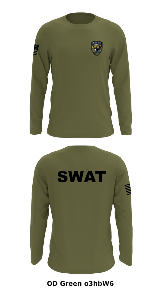 Metro SWAT Store 1 Core Men's LS Performance Tee - o3hbW6