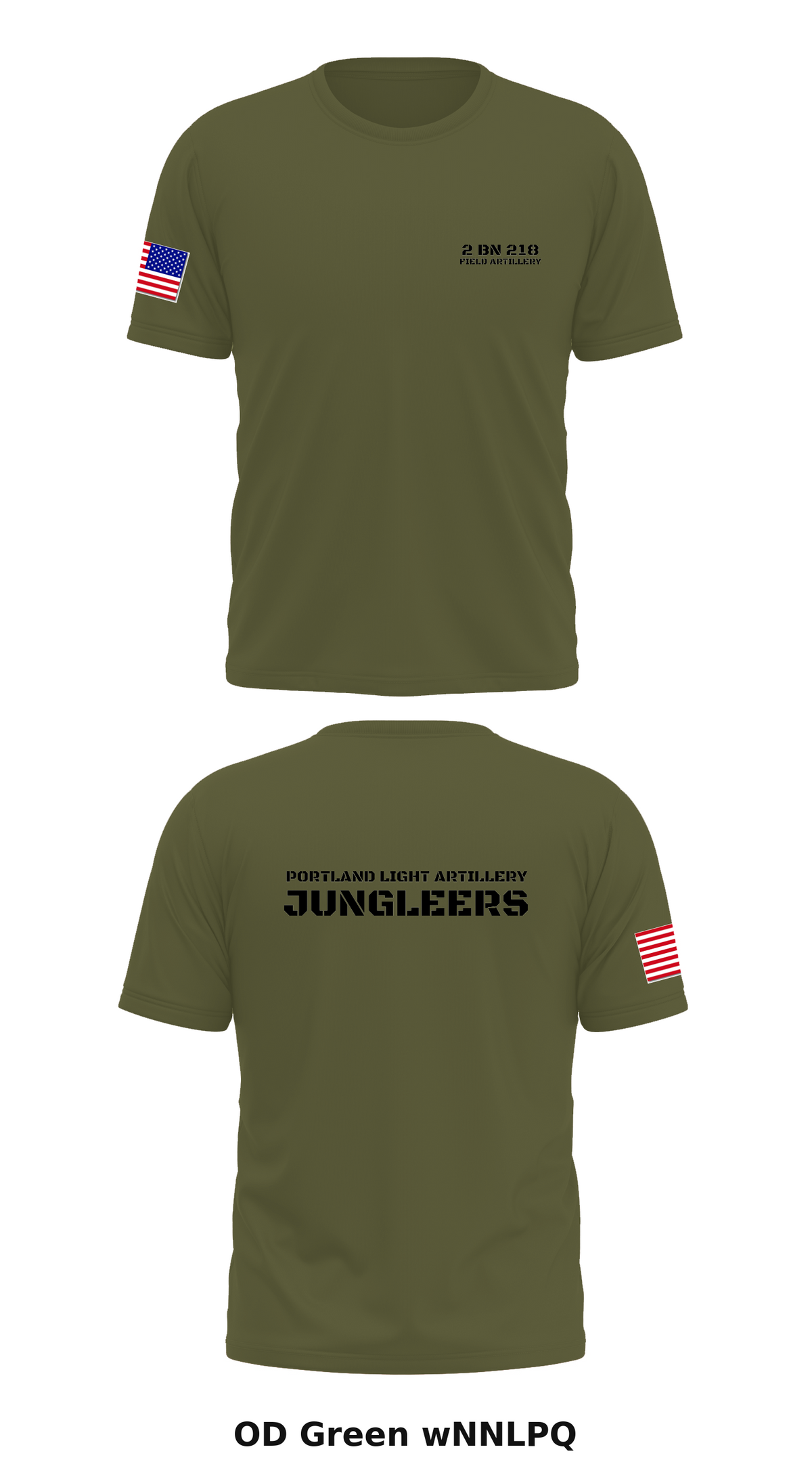 2 BN 218 Field Artillery  Store 1 Core Men's SS Performance Tee - wNNLPQ