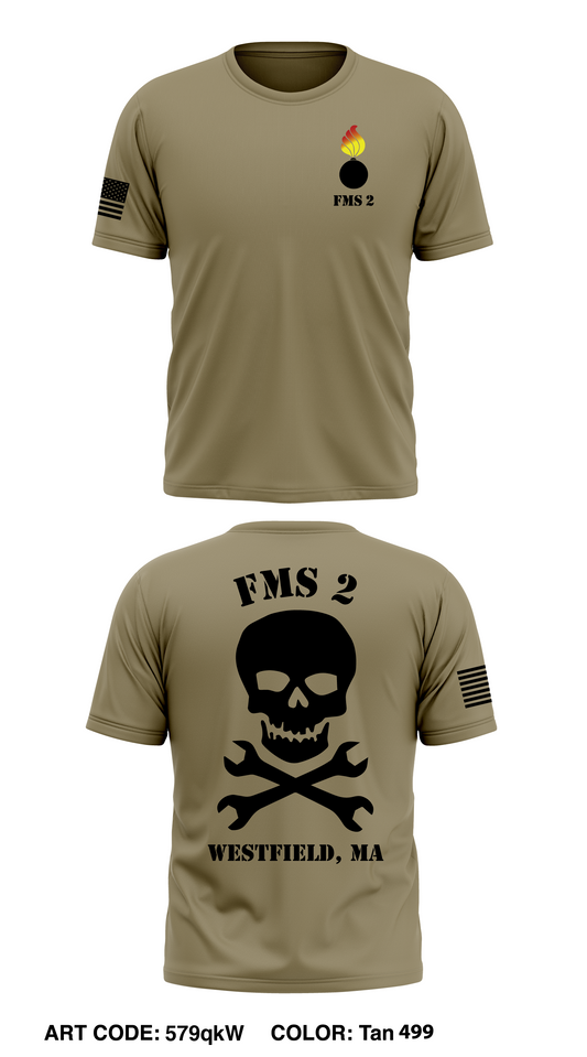 Fms 2 Store 1 Core Men's SS Performance Tee - 579qkW