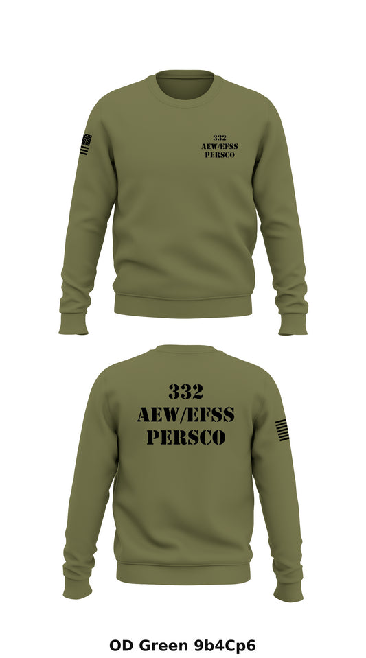 332 AEW/EFSS PERSCO Store 1 Core Men's Crewneck Performance Sweatshirt - 9b4Cp6