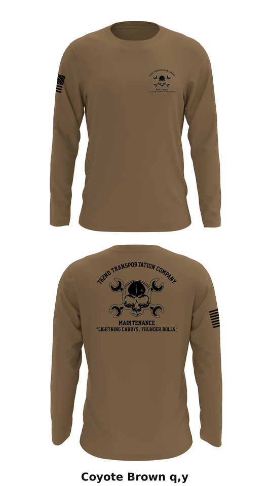 762nd Transportation Company Store 1 Core Men's LS Performance Tee - q,y