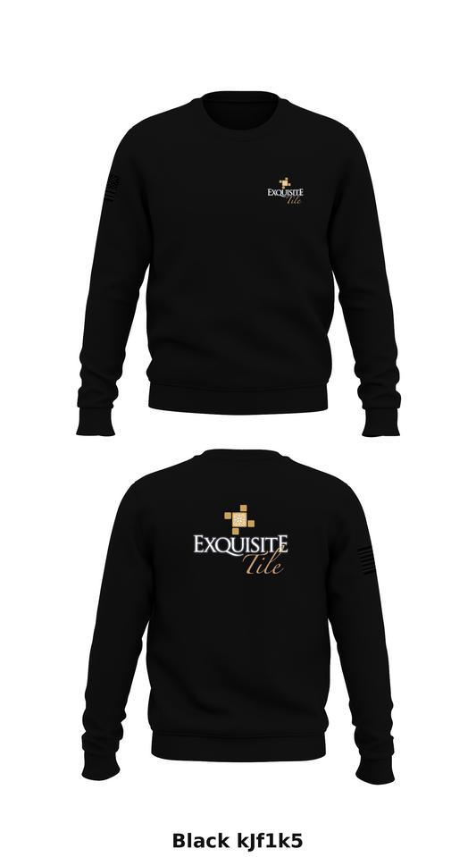 Exquisite Tile Store 1 Core Men's Crewneck Performance Sweatshirt - kJf1k5