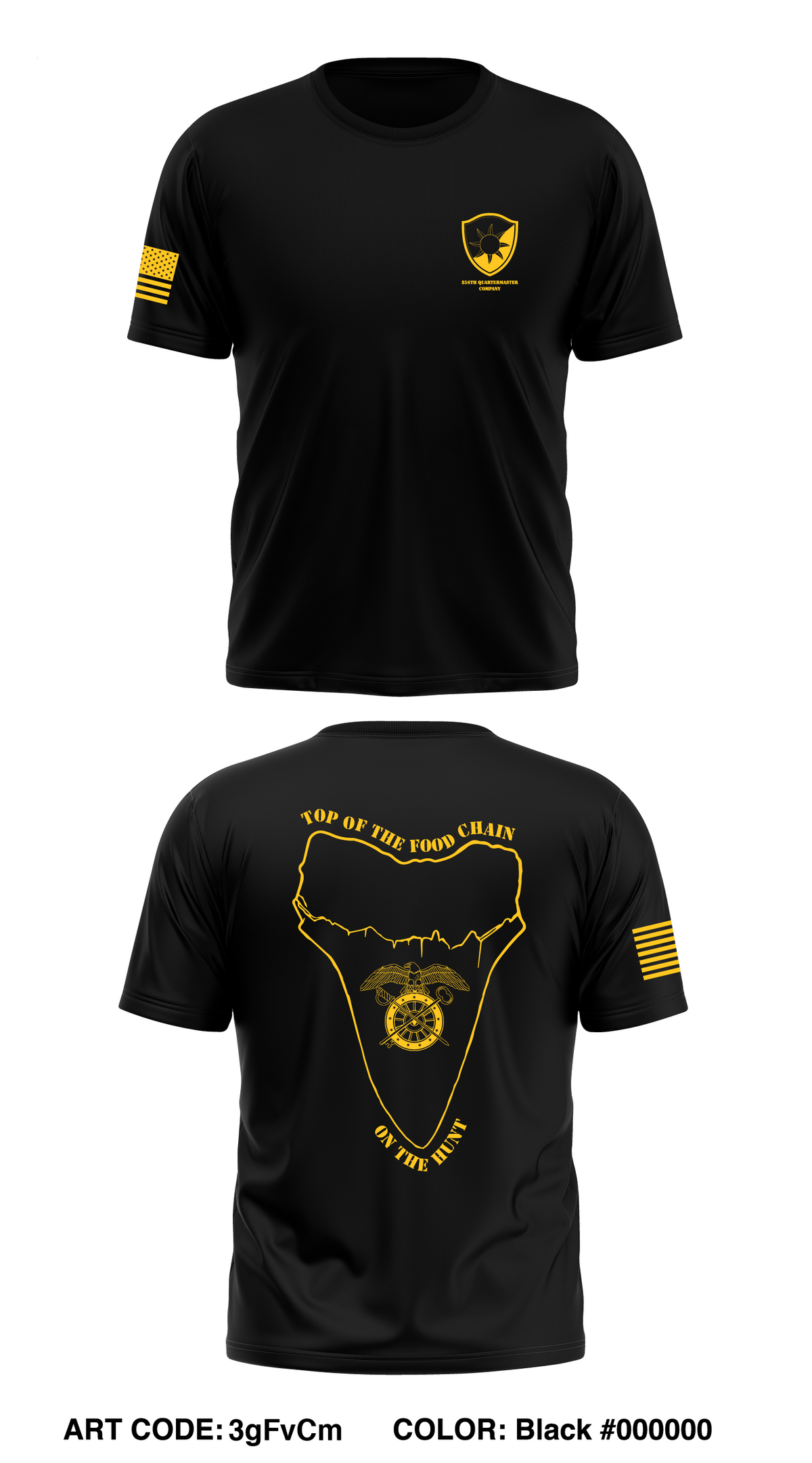 856th QM Co.  Store 1 Core Men's SS Performance Tee - 3gFvCm