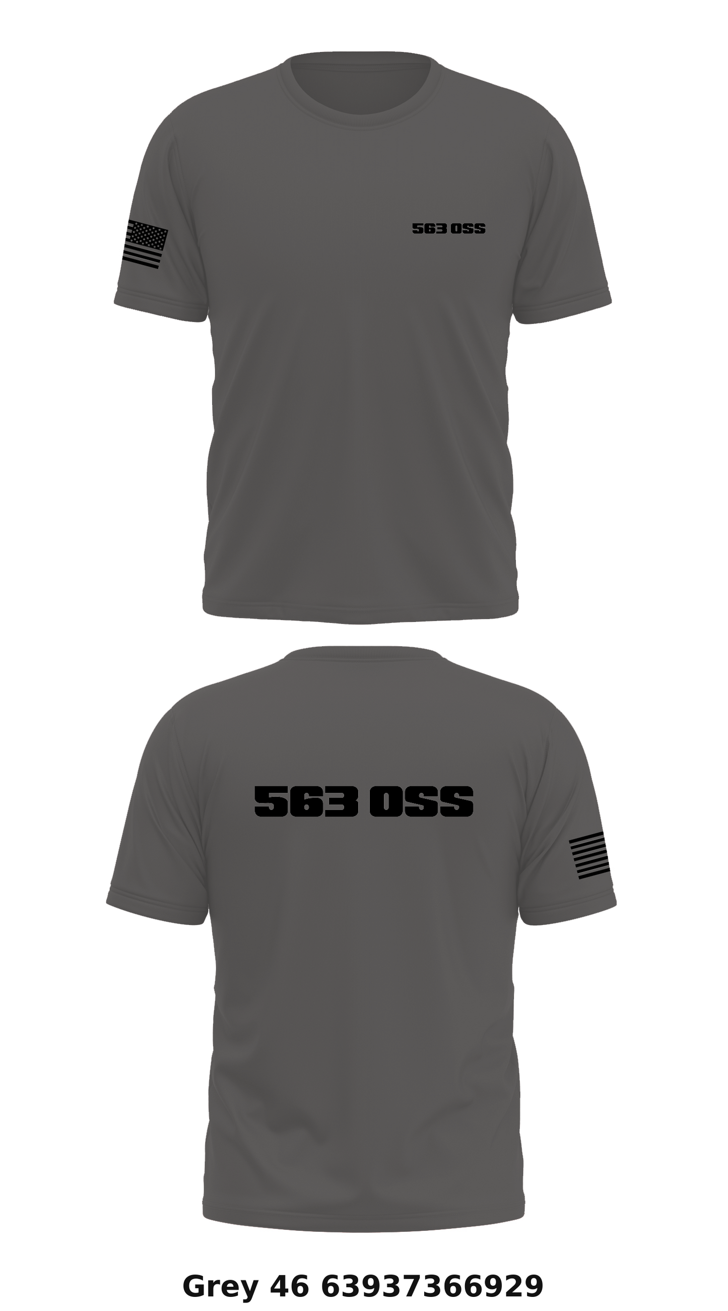 563 OSS Store 1 Core Men's SS Performance Tee - 63937366929