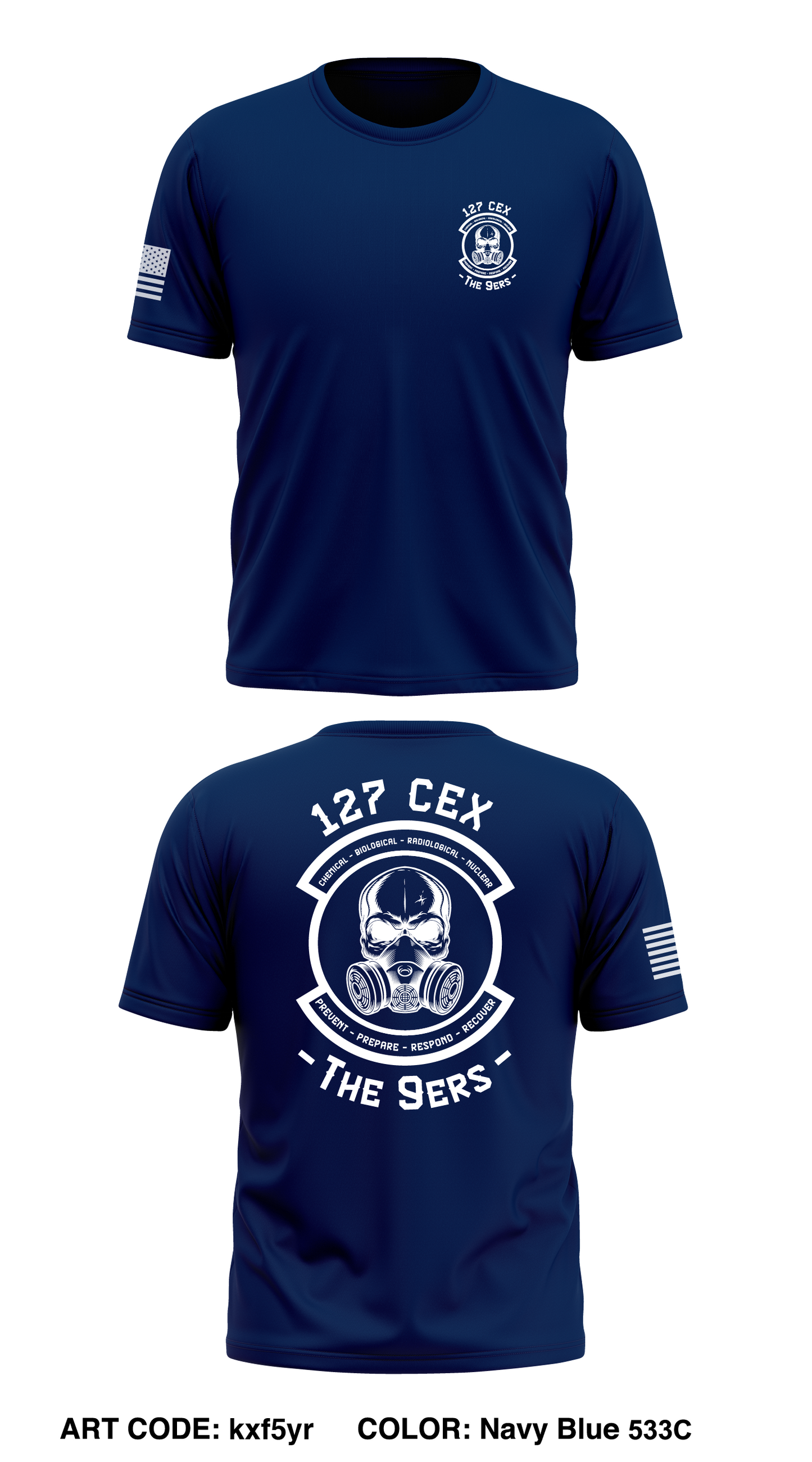 127th Emergency Management Store 1 Core Men's SS Performance Tee - kxf5yr