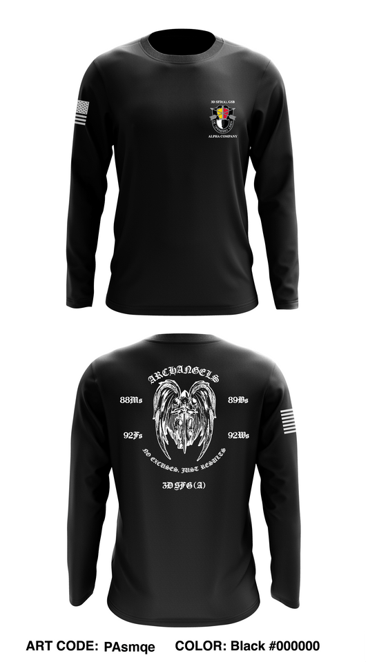 A Co. GSB 3D SGF (A) Store 1 Core Men's LS Performance Tee - PAsmqe