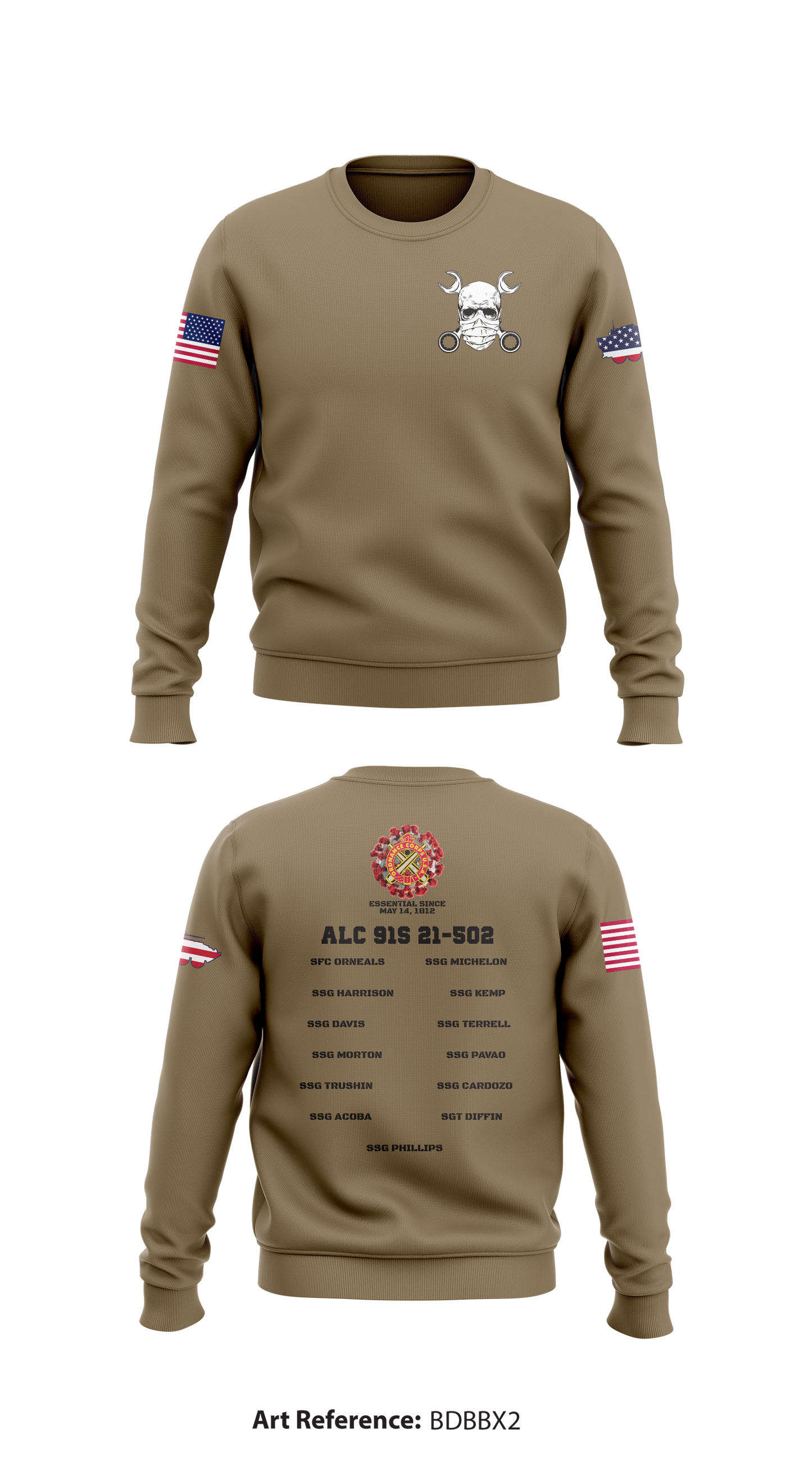 ALC 91S21-502 Store 1 Core Men's Crewneck Performance Sweatshirt - bdBbx2