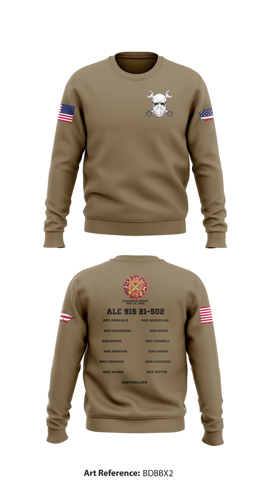 ALC 91S21-502 Store 1 Core Men's Crewneck Performance Sweatshirt - bdBbx2