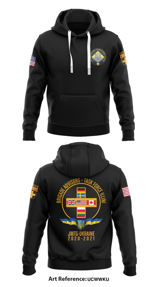 TF Illini, CTC, BDE ADV Store 1  Core Men's Hooded Performance Sweatshirt - UcwWKU