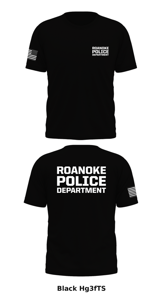 Roanoke Police Department Store 1 Core Men's SS Performance Tee - Hg3fTS