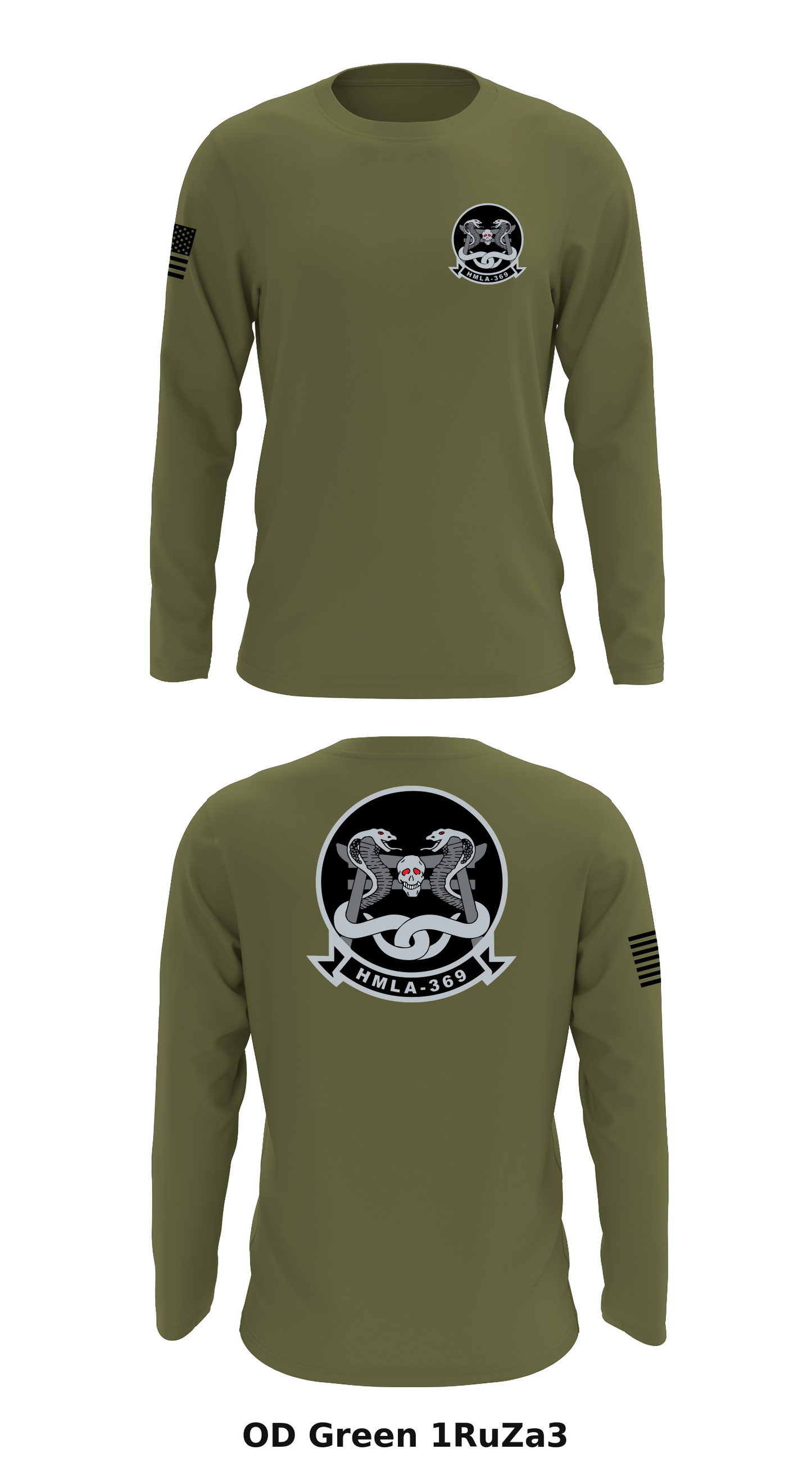 HMLA-369 Store 1 Core Men's LS Performance Tee - 1RuZa3