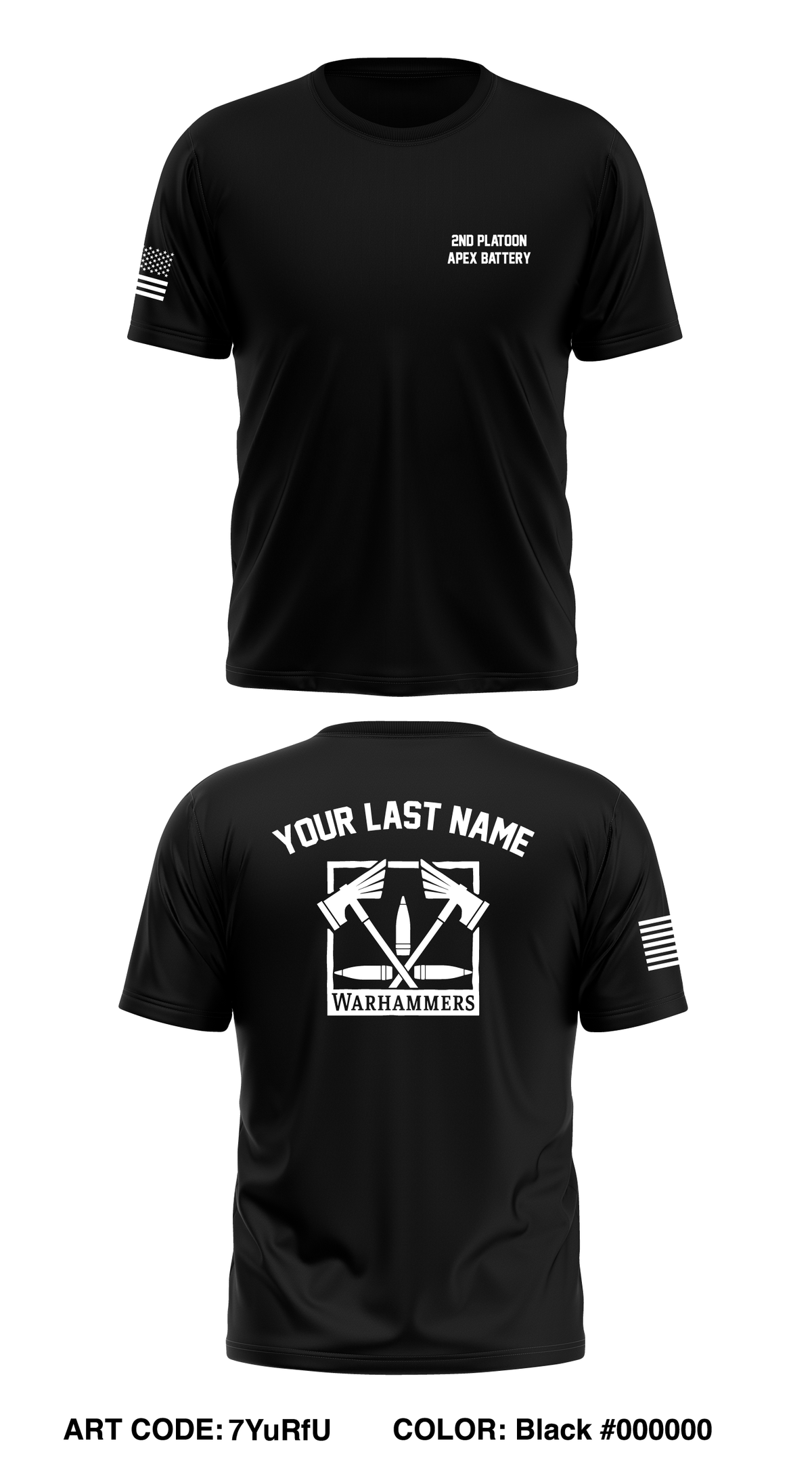 2nd platoon apex battery  Store 1 Core Men's SS Performance Tee - 7YuRfU