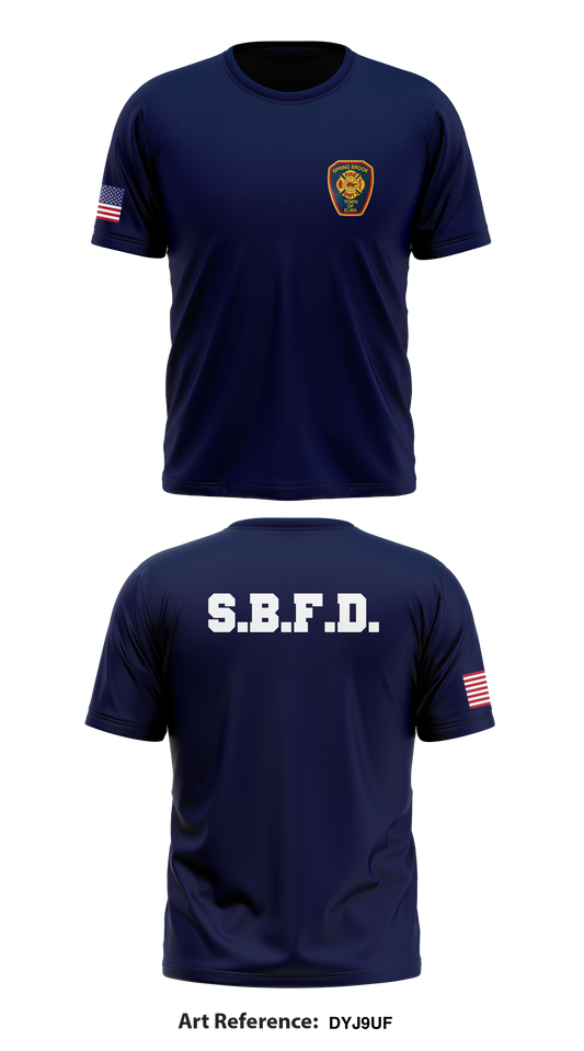 Spring Brook Fire Dist Store 1 Core Men's SS Performance Tee - dYj9UF