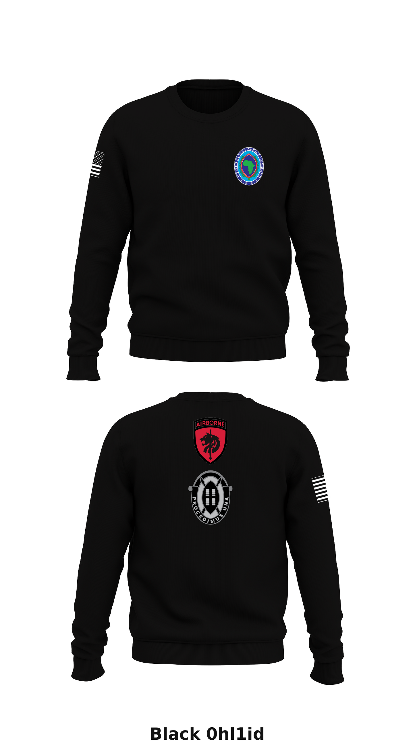 SOCAFRICA Store 1 Core Men's Crewneck Performance Sweatshirt - 0hl1id