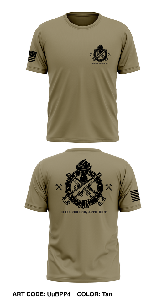 H co, 700 BSB, 45th IBCT Store 1 Core Men's SS Performance Tee - UuBPP4