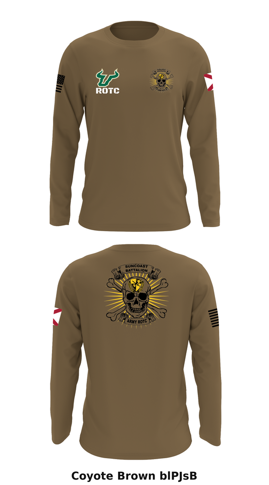 USF Ranger Challenge Store 1 Core Men's LS Performance Tee - blPJsB