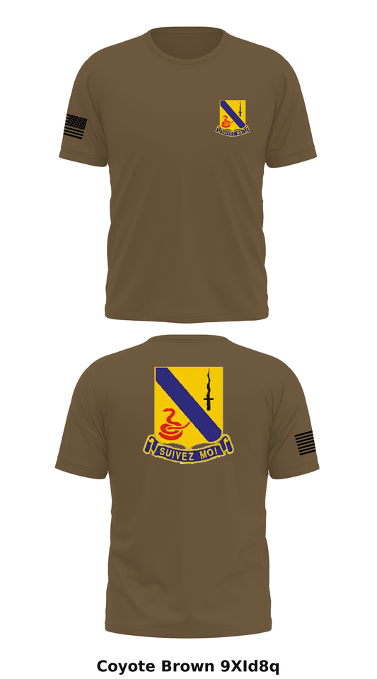 C Troop, 1-14 Cav Store 1 Core Men's SS Performance Tee - 9XId8q