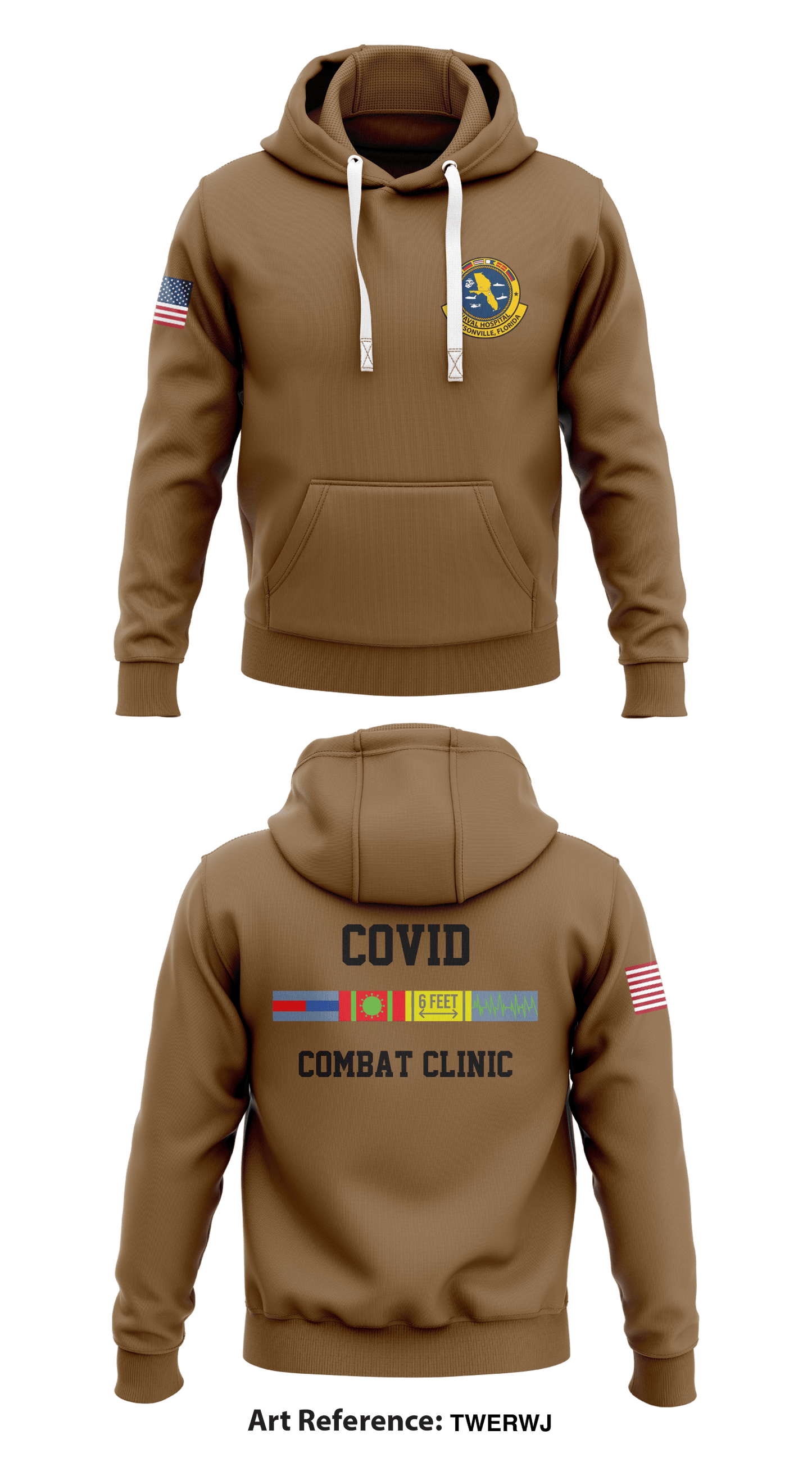 COVID Combat Clinic Store 1  Core Men's Hooded Performance Sweatshirt - tWeRWj