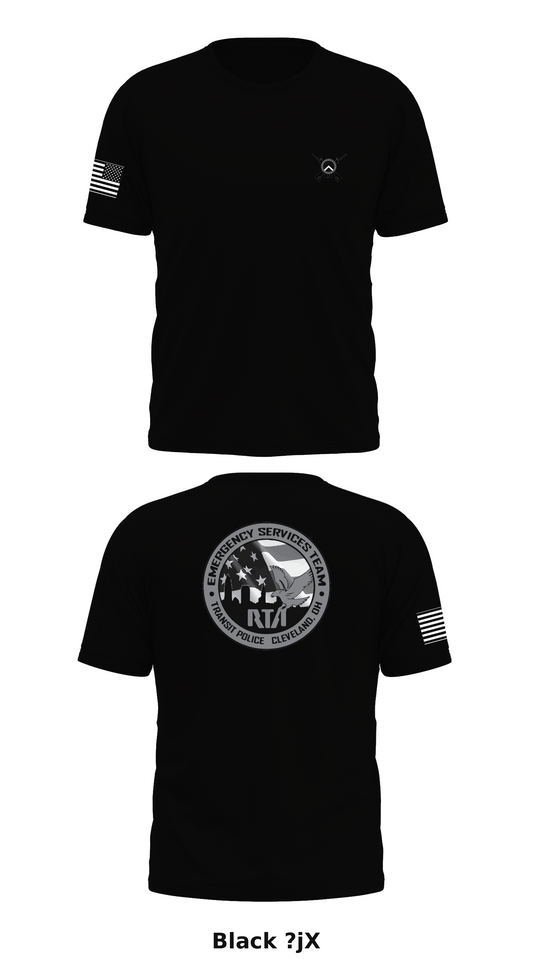 GCRTA Emergency Service Team (EST) Store 1 Core Men's SS Performance Tee - ?jX