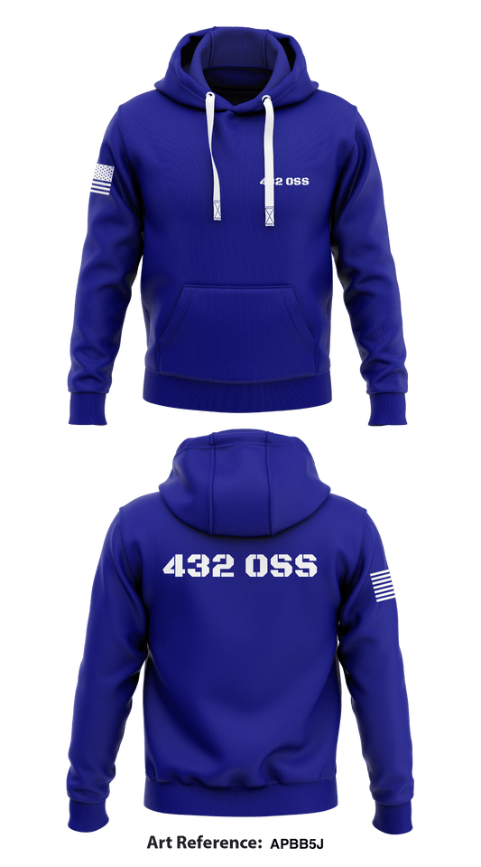 432 OSS Store 1  Core Men's Hooded Performance Sweatshirt - apbb5J