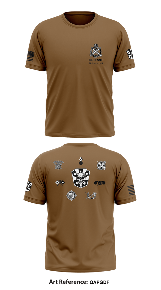 3666th Support Maintenance Company Store 1 Core Men's SS Performance Tee - qaPGdF