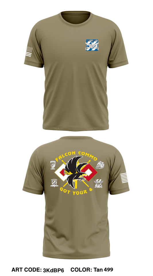Falcon Commo Store 1 Core Men's SS Performance Tee - 3KdBP6