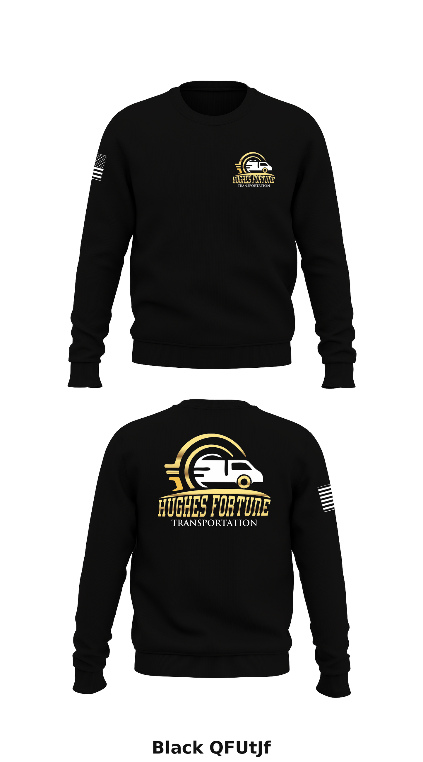 Hughes Fortune Transportation Store 1 Core Men's Crewneck Performance Sweatshirt - QFUtJf