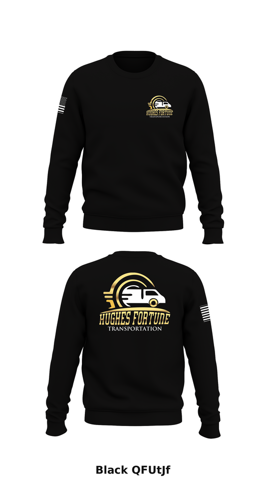 Hughes Fortune Transportation Store 1 Core Men's Crewneck Performance Sweatshirt - QFUtJf