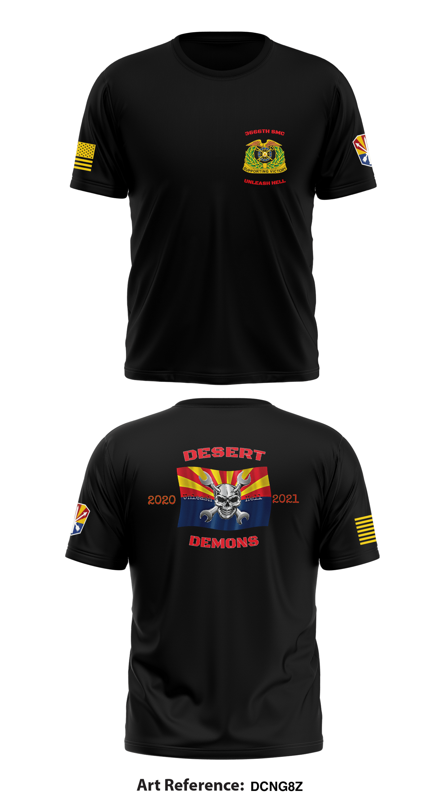 3666th SMC Store 1 Core Men's SS Performance Tee - DcnG8z