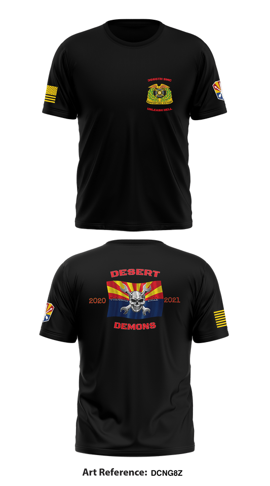 3666th SMC Store 1 Core Men's SS Performance Tee - DcnG8z