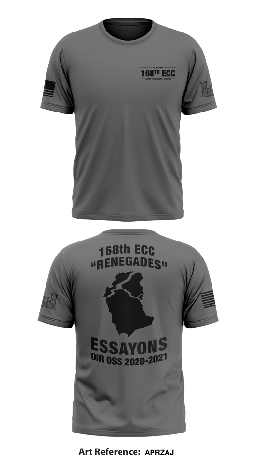 168TH EN CO Store 1 Core Men's SS Performance Tee - apRZaJ