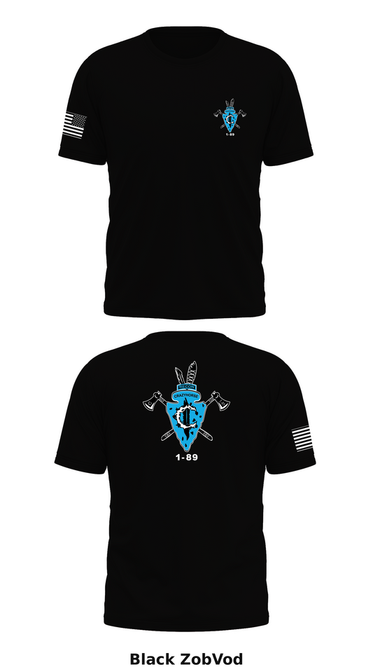 1-89 Store 1 Core Men's SS Performance Tee - ZobVod