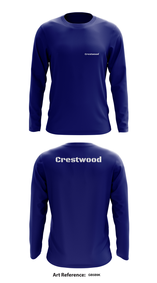 Crestwood Store 2 Core Men's LS Performance Tee - gb5B9K