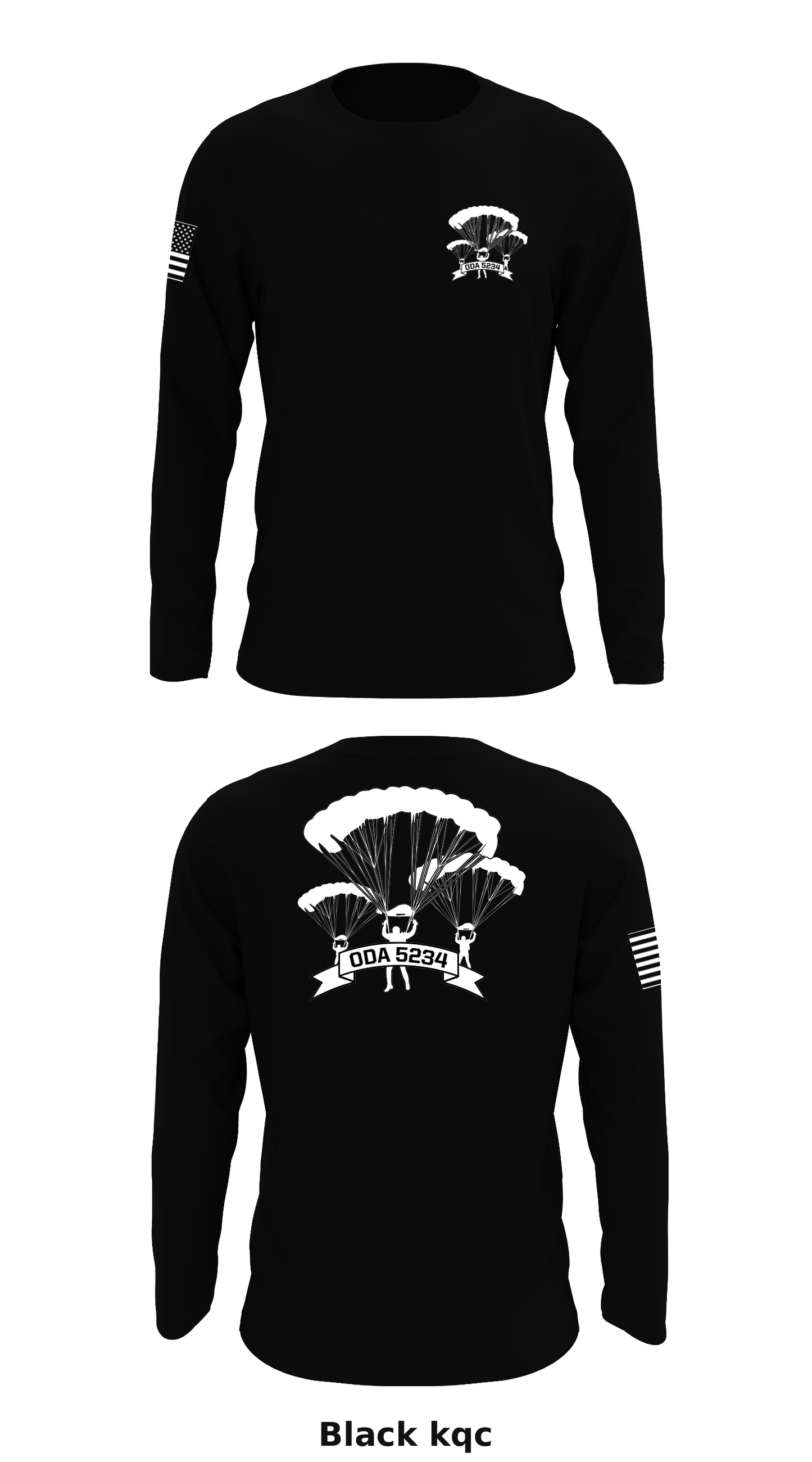 ODA 5234 Store 1 Core Men's LS Performance Tee - kqc