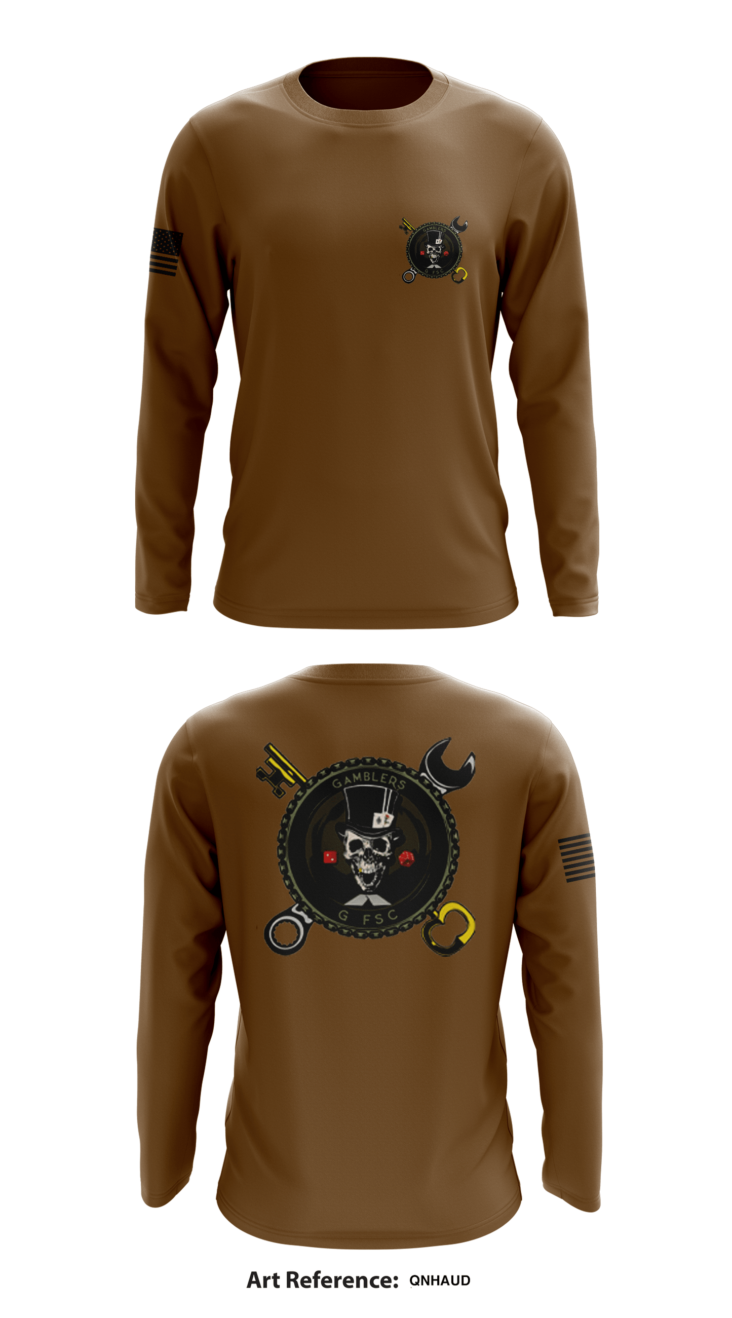 Gambler Store 1 Core Men's LS Performance Tee - QNhaUd