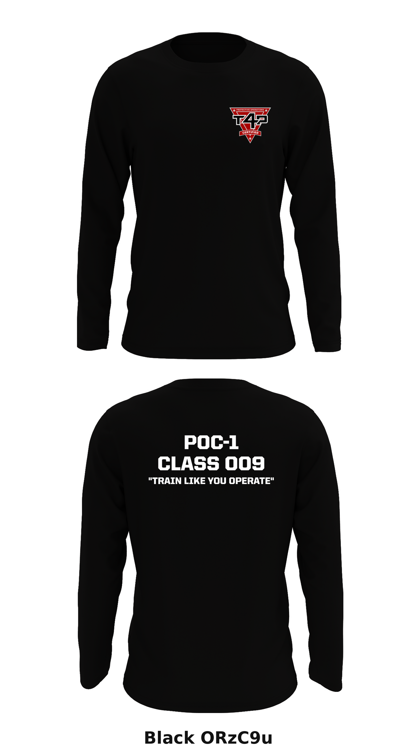 T4PROS Store 1 Core Men's LS Performance Tee - ORzC9u
