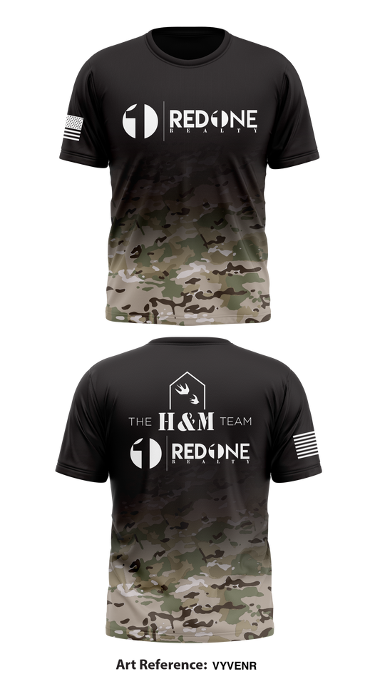 The H&M Team at Red 1 Realty Store 1 Core Men's SS Performance Tee - vyVeNr