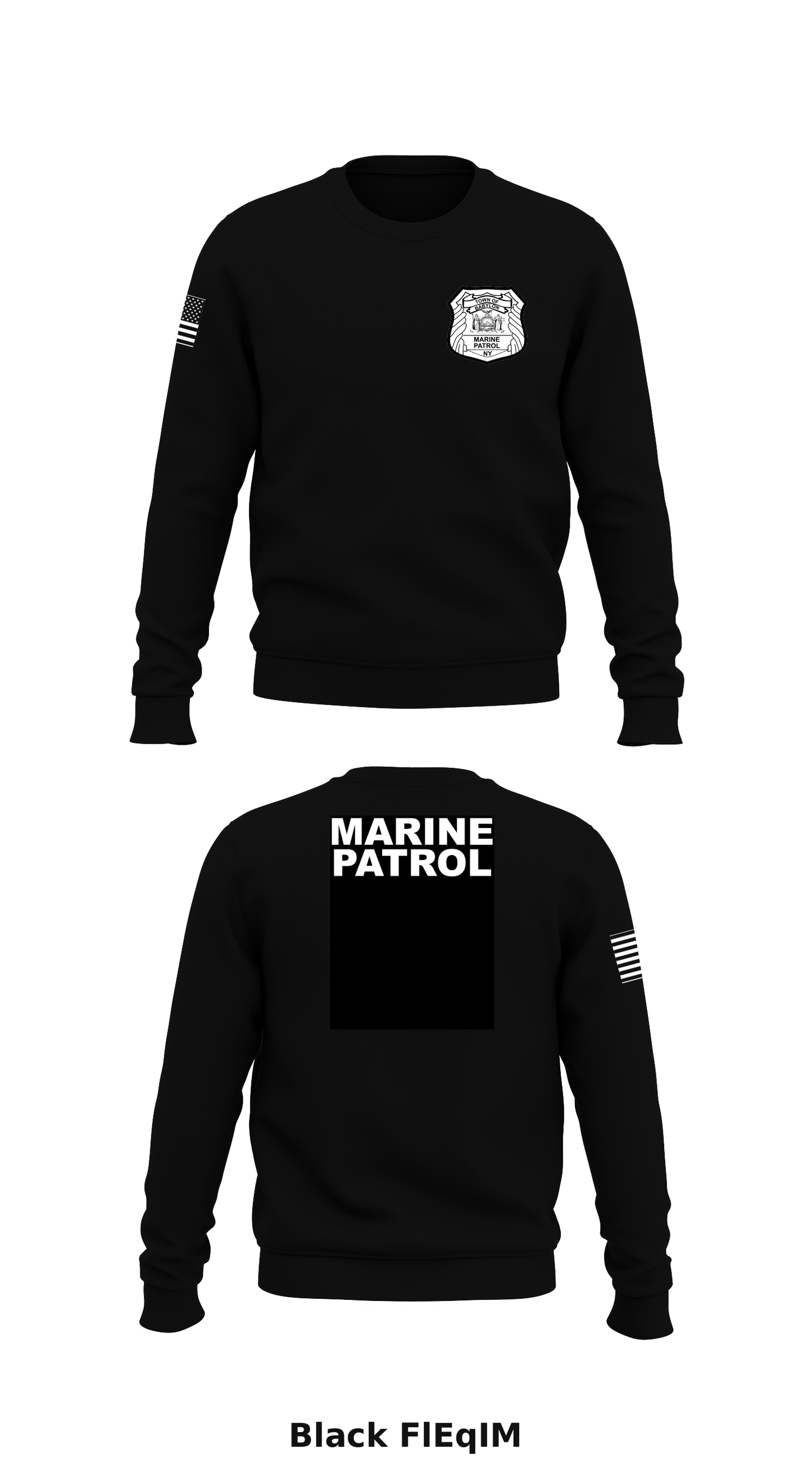 Bay constable Store 1 Core Men's Crewneck Performance Sweatshirt - FlEqIM