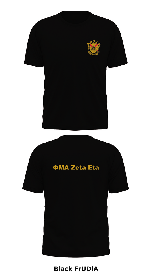Phi Mu Alpha Zeta Eta Store 1 Core Men's SS Performance Tee - FrUDlA