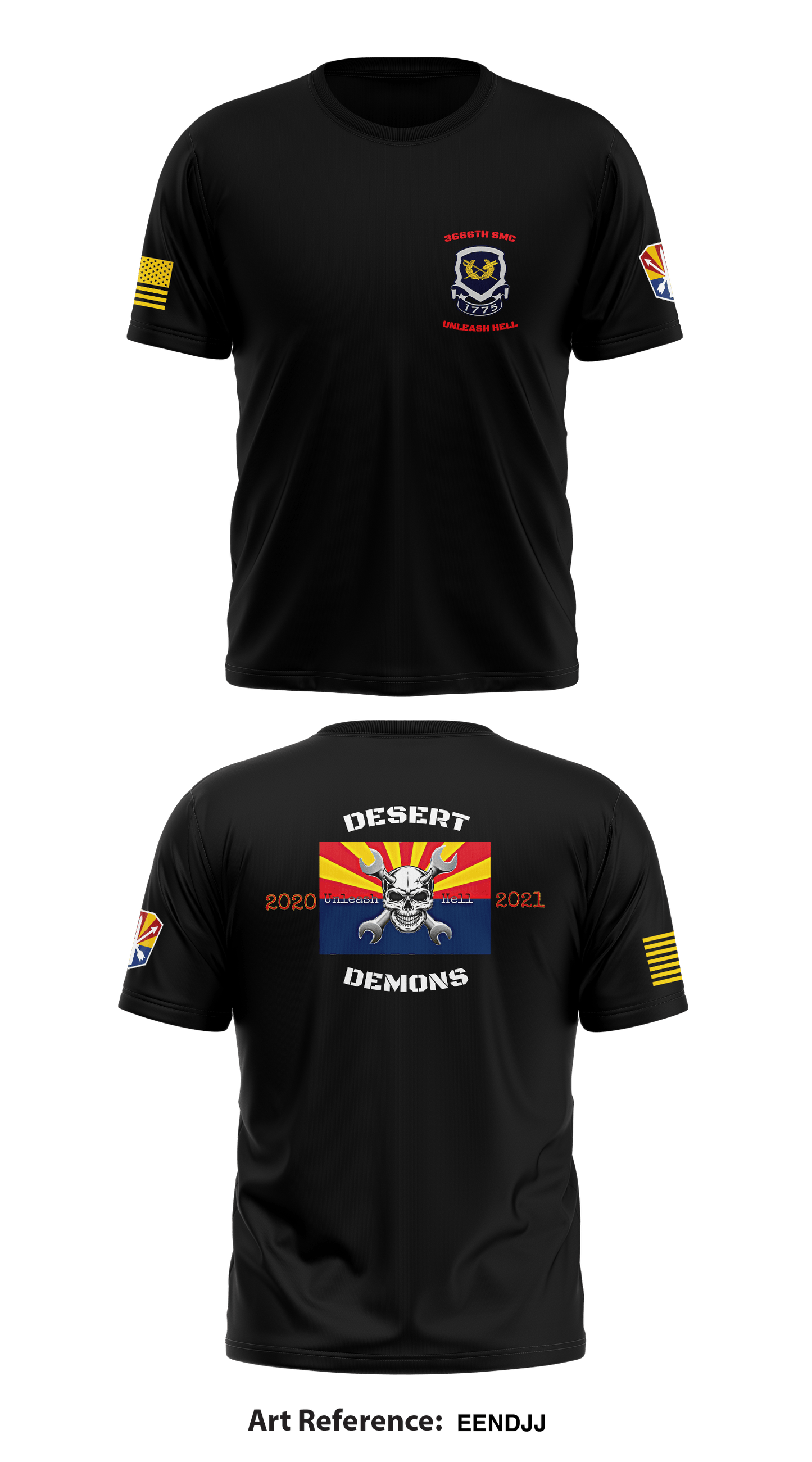 3666th SMC Store 1 Core Men's SS Performance Tee - eenDJJ