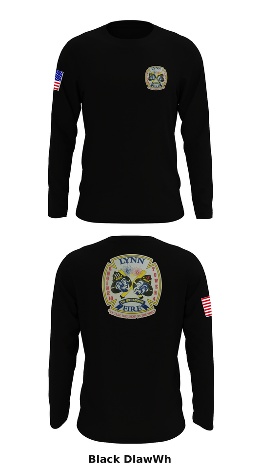 Lynn fire dept Broadway station  Store 1 Core Men's LS Performance Tee - DIawWh