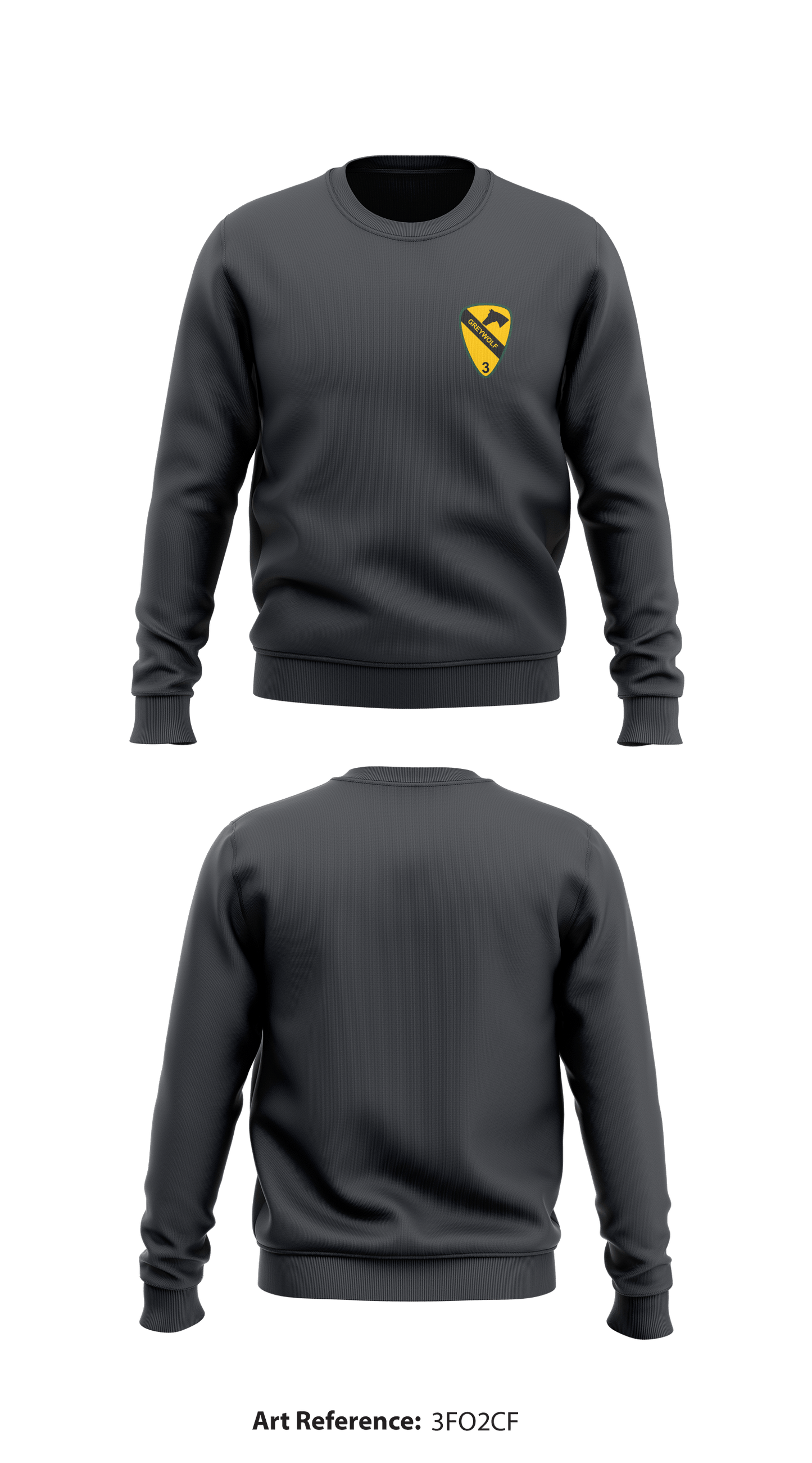 3 ABCT, 1 CD Store 1 Core Men's Crewneck Performance Sweatshirt - 3fO2cf