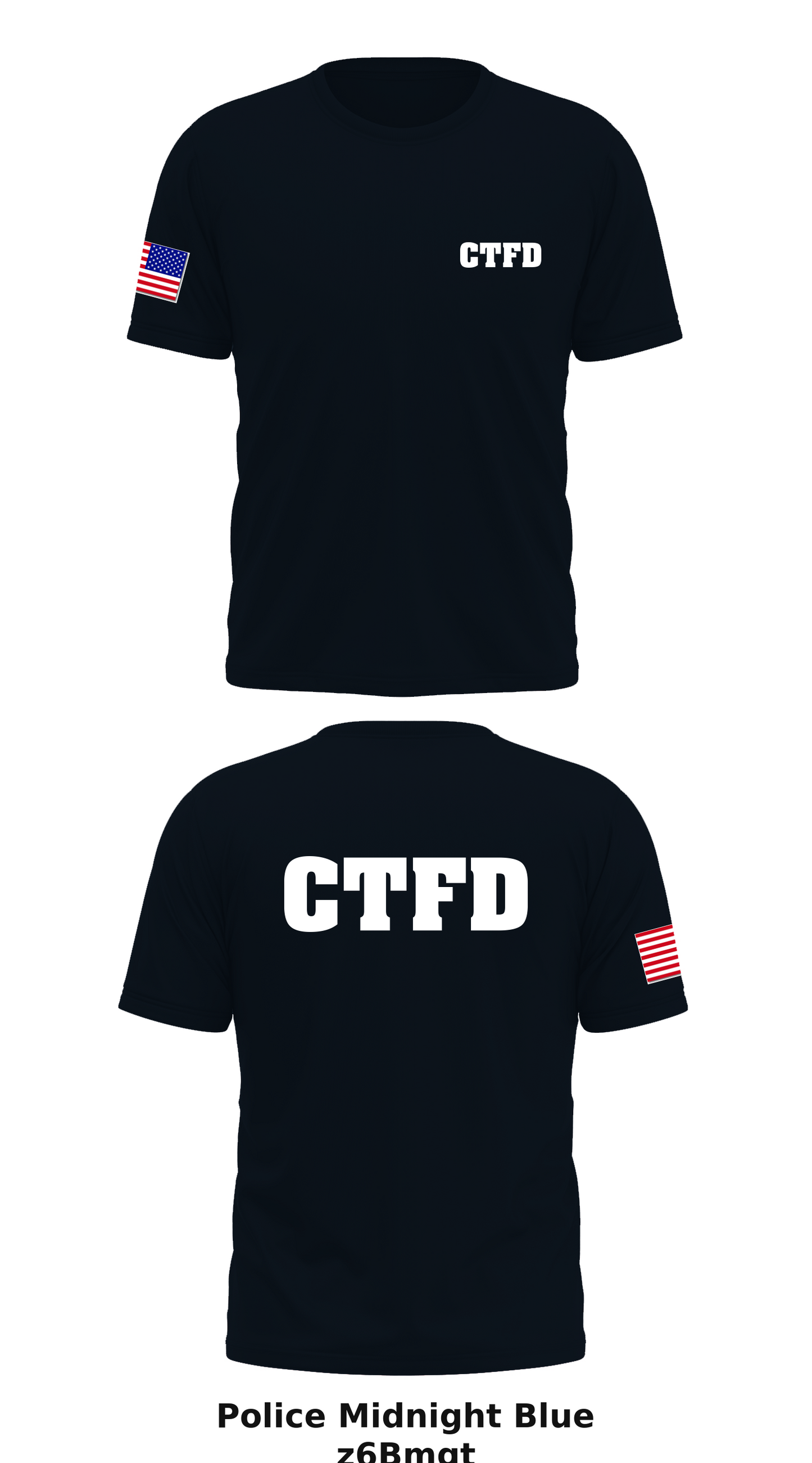 CTFD Store 1 Core Men's SS Performance Tee - z6Bmgt