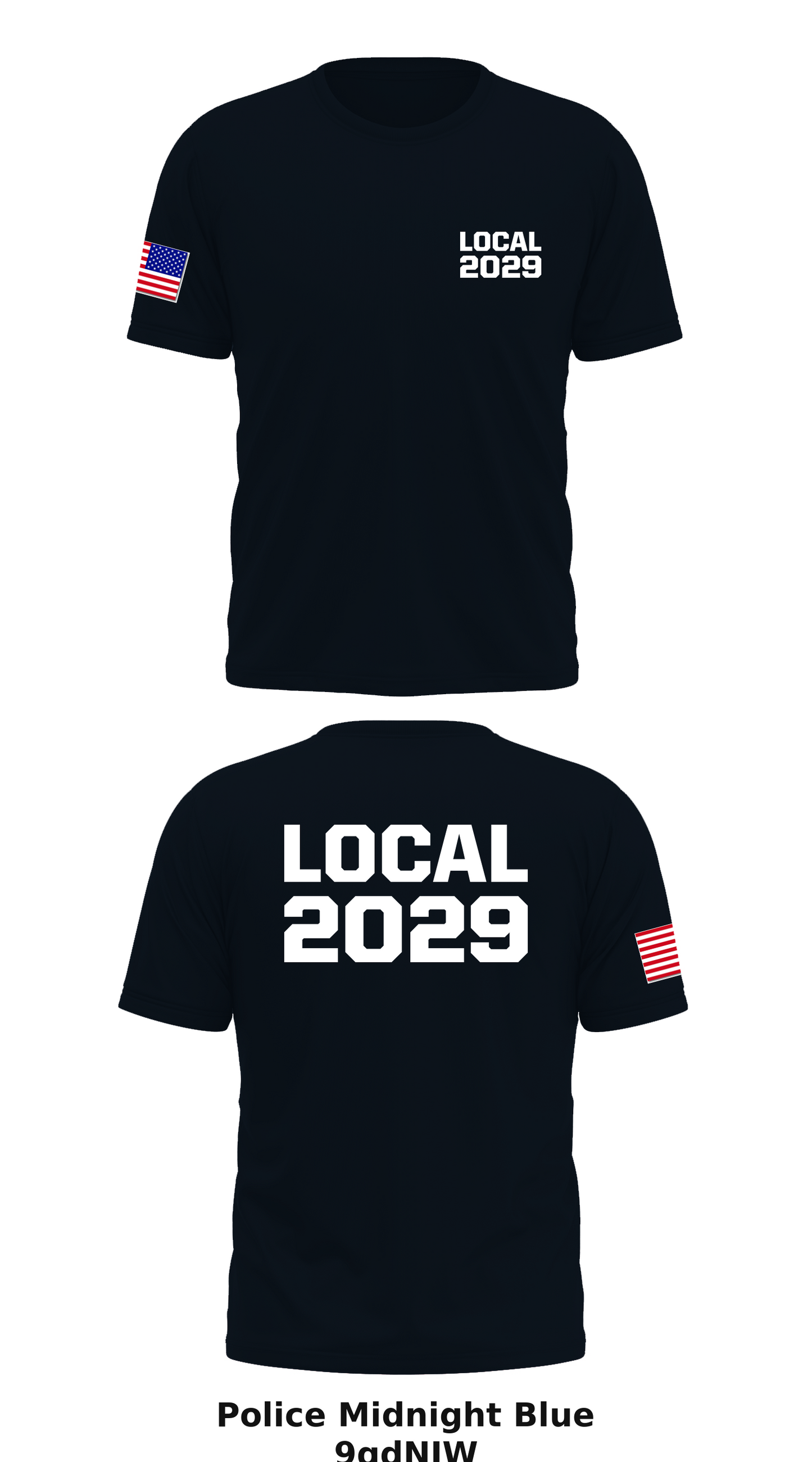 Local 2029 Store 1 Core Men's SS Performance Tee - 9qdNIW