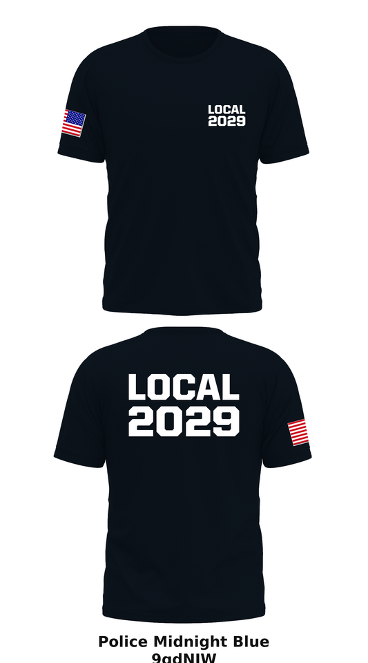 Local 2029 Store 1 Core Men's SS Performance Tee - 9qdNIW