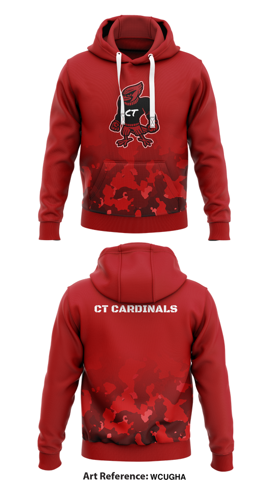 CT Cardinals  Store 1  Core Men's Hooded Performance Sweatshirt - wCugha
