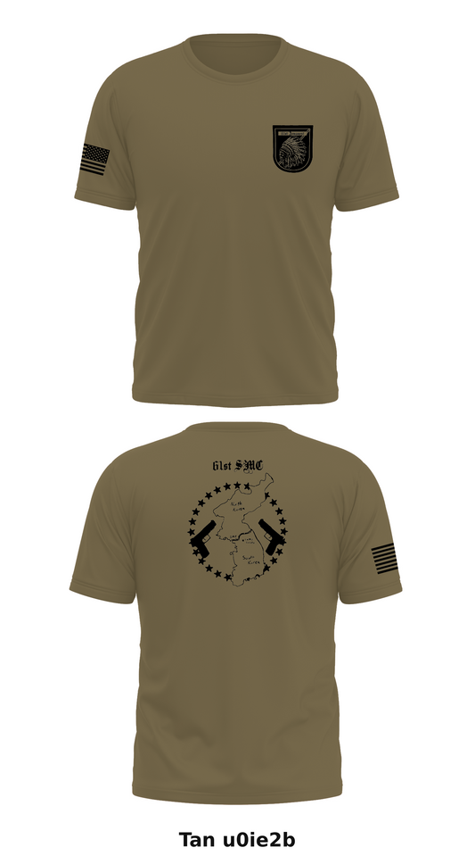 61st SMC, ARMT Store 1 Core Men's SS Performance Tee - u0ie2b
