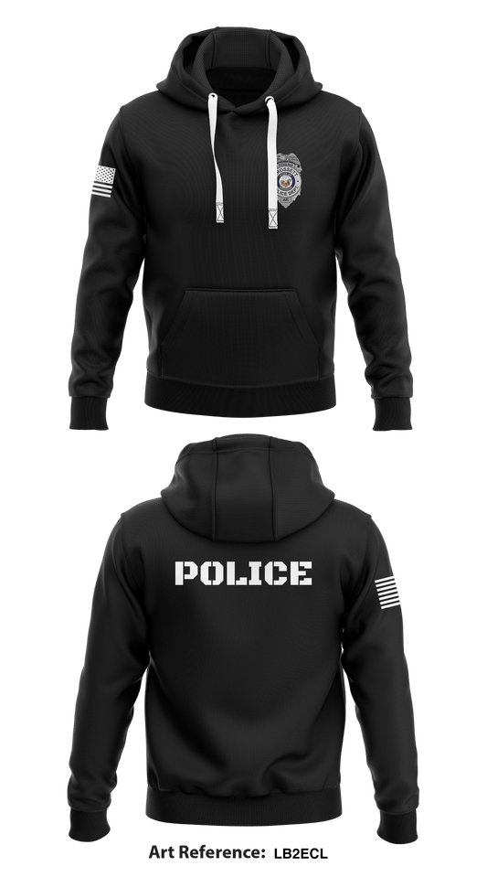 Crossett PD Store 1  Core Men's Hooded Performance Sweatshirt - Lb2eCL